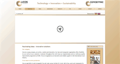 Desktop Screenshot of licostrucktec.com